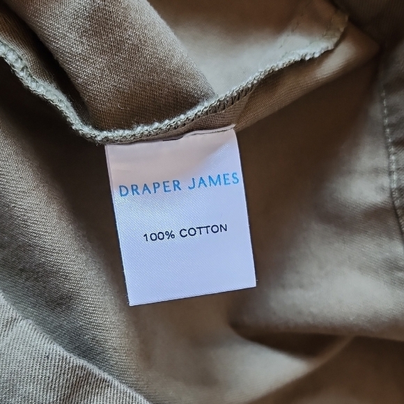 Draper James Women's Olive Green Belted Zippered 100% Cotton Jacket in Size S - Picture 10 of 11